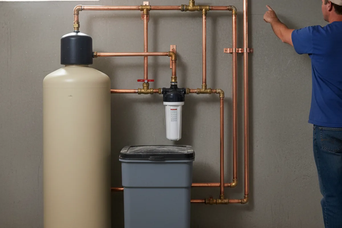 Whole-house water treatment system installed in Rosebud